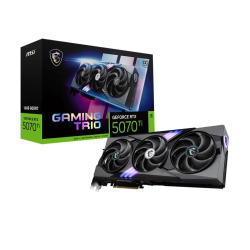 MSI GAMING GeForce RTX 5070 Ti 16G TRIO OC NVIDIA 16 GB GDDR7 (V531-240R)