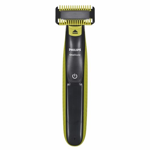 Philips Norelco OneBlade QP2824/10 men's shaver Foil shaver Trimmer Grey, Lime (QP2824/10)