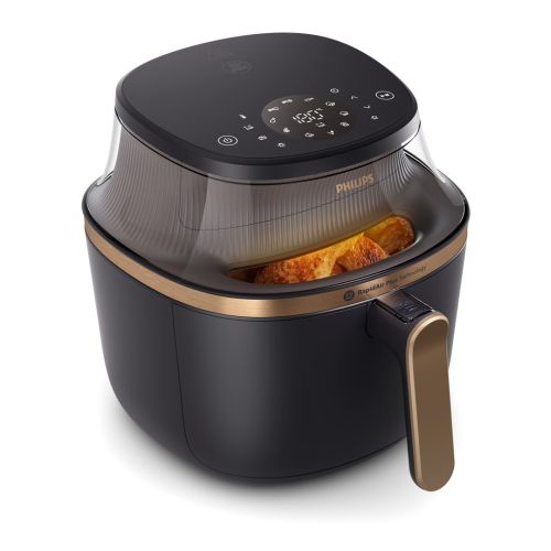 Philips 3000 series NA322/00 fryer Single 4.2 L Stand-alone 1400 W Hot air fryer Copper, Black (NA322/00)