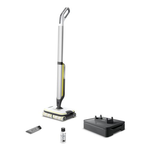 Kärcher FC 7 CORDLESS Electric broom Battery Wet Bagless Black, White, Yellow 2.85 Ah (1.055-701.0)