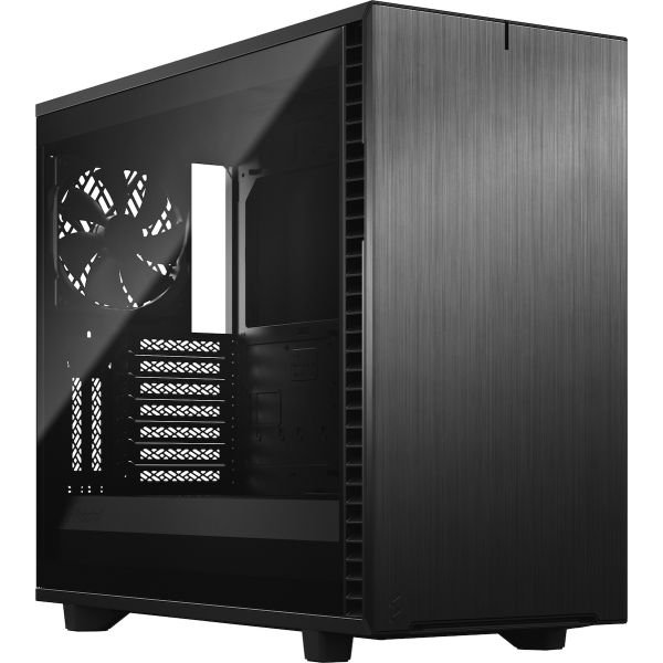 Fractal Design Define 7 Compact Black TG Light Tint black, tempered glass (FD-C-DEF7C-03)