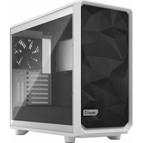 Fractal Design Meshify 2 Compact White TG Clear Tint White / Black, Tempered Glass  (FD-C-MES2C-05)