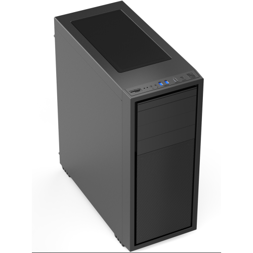 Gembird Fornax K500 ATX computer case, Midi Tower, Black (CCC-FC-K500)