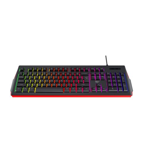 Havit KB866L - gaming keyboard (black and red) (KB866Lbr)