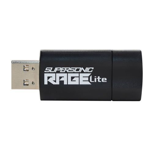 Patriot Memory Supersonic Rage Lite USB flash drive 64 GB USB Type-A 3.2 Gen 1 (3.1 Gen 1) Black, Blue (PEF64GRLB32U)