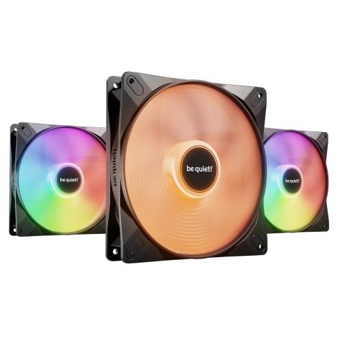 be quiet! LIGHT WINGS LX 140mm PWM High Speed 3-Pack Black Computer case Fan 14 cm 3 pc(s) (BL130)