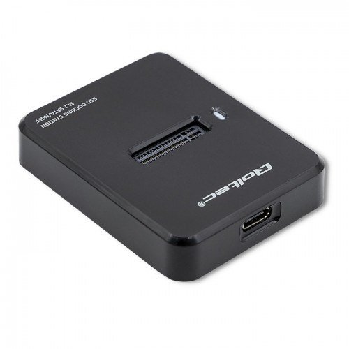 Qoltec 50314 storage drive enclosure SSD enclosure Black M.2 (50314)