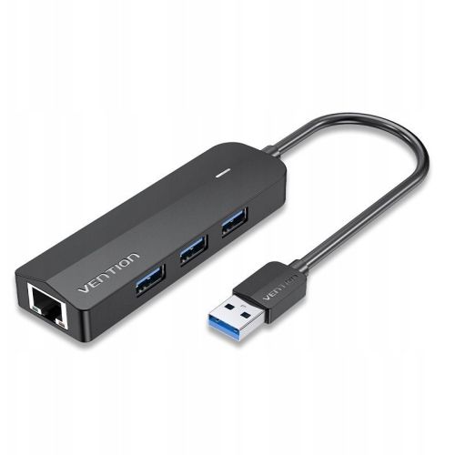 Hub 5w1 Vention USB 3.0 + adapter Gigabit Ethernet (CHNBB)