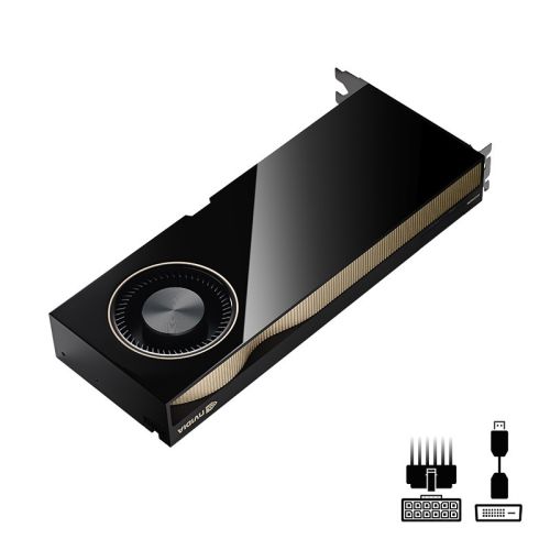 PNY VCNRTX6000ADA-PB NVIDIA RTX 6000 ADA 48GB GDDR6 4X DISPLAYPORT PCI EXPRESS 4.0 DUAL SLOT ATX - ATX BRACKET RETAIL (VCNRTX6000ADA-PB)