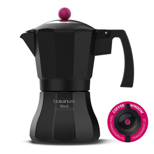 Coffee machine for 6 cups Taurus Black Moments KCP9006l (984081000)