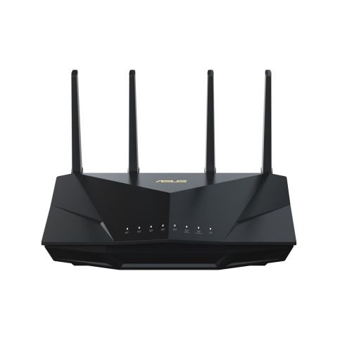 ASUS RT-AX5400 wireless router Gigabit Ethernet Dual-band (2.4 GHz / 5 GHz) Black (RT-AX5400)