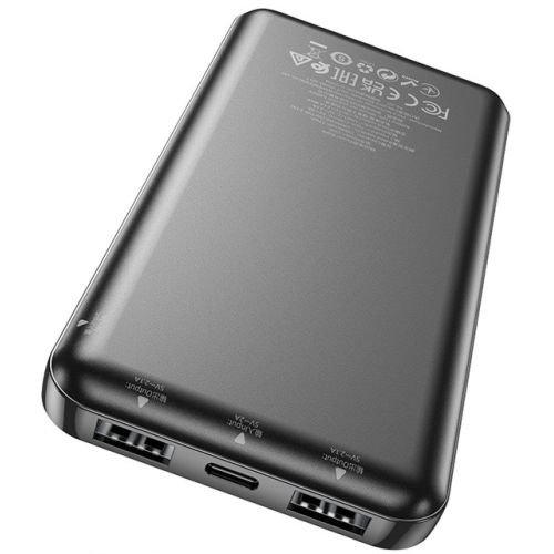 Hoco J100 Powerbank 10000 mAh Black (J100 black)