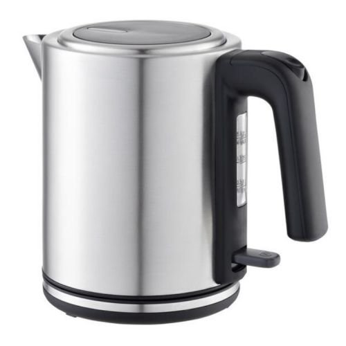 Severin WK 3489 electric kettle 1 L 2400 W Black, Silver (WK 3489)
