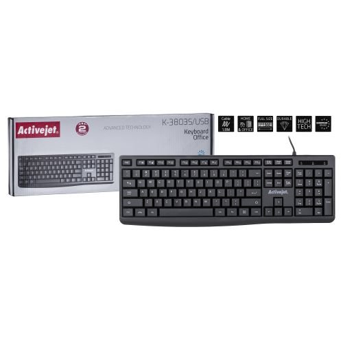 Activejet USB keyboard K-3803S (K-3803S)