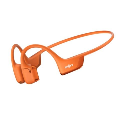 Shokz OpenRun Pro 2, pomarańczowe – bone conduction headphones (S820-ST-OR)
