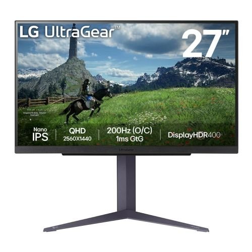LG 27GS85Q-B computer monitor 68.6 cm (27") 2560 x 1440 pixels Quad HD Black (27GS85Q-B)