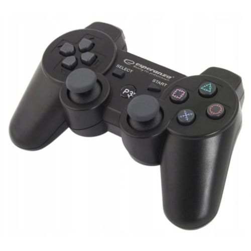 Esperanza EGG109K Gaming Controller Black Bluetooth Joystick Analogue Playstation 3 (EGG109K)