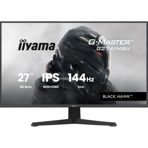 iiyama G-MASTER G2741HSU-B1 computer monitor 68.6 cm (27") 1920 x 1080 pixels Full HD Black (G2741HSU-B1)