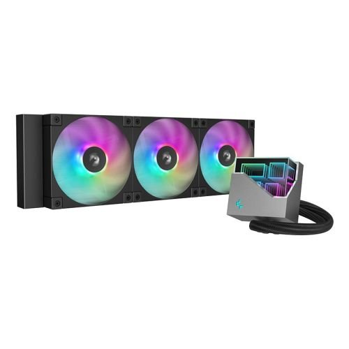 DeepCool LT360 Processor All-in-one liquid cooler 12 cm Black 1 pc(s) (R-LT360-BKAMNC-G-1)
