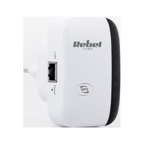 Rebel KOM1030 Wi-Fi repeater/signal booster 300 Mbps white (KOM1030)