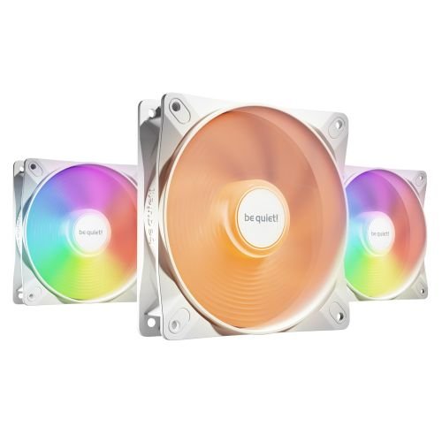 be quiet! LIGHT WINGS LX 120mm PWM 3-Pack White Computer case Fan 12 cm 3 pc(s) (BL122)