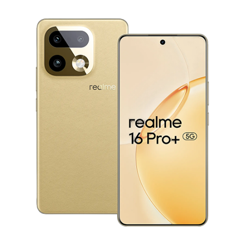 Realme 16 Pro+ 5G Dual Sim 12GB RAM 512GB - Gold