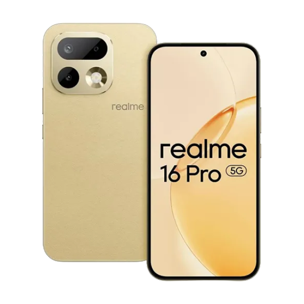 Realme 16 Pro 5G Dual Sim 8GB RAM 256GB - Gold Realme 16 Pro 5G Dual Sim 8GB RAM 256GB - Gold