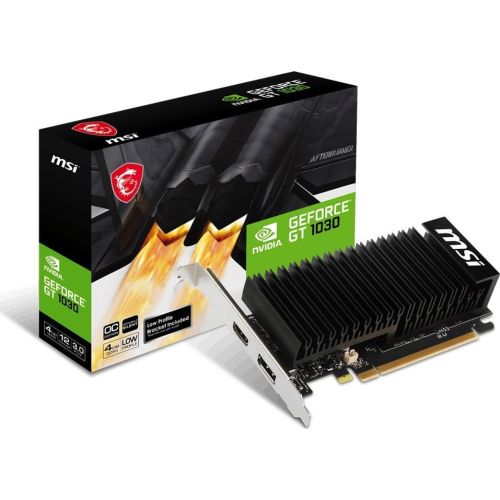MSI GeForce GT 1030 4GHD4 LP OC NVIDIA 4 GB GDDR4 (V812-037R)