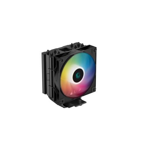 DeepCool AG400 A-RGB Processor Air cooler 12 cm Black, White 1 pc(s) (R-AG400-BKANMC-G-2)