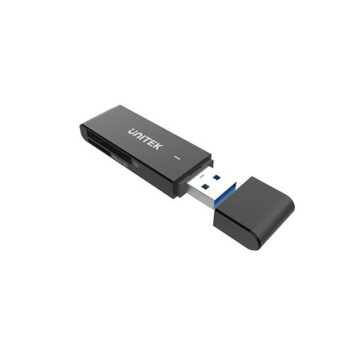 UNITEK Y-9327A card reader USB 3.2 Gen 1 (3.1 Gen 1) Type-A Black (Y-9327A)
