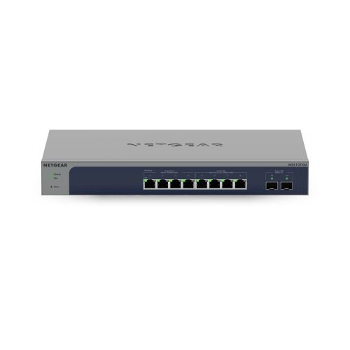 NETGEAR 8-Port Multi-Gigabit/10g Ethernet Smart Managed Pro Switch with 2 SFP+ Ports (MS510TXM) (MS510TXM-100EUS)