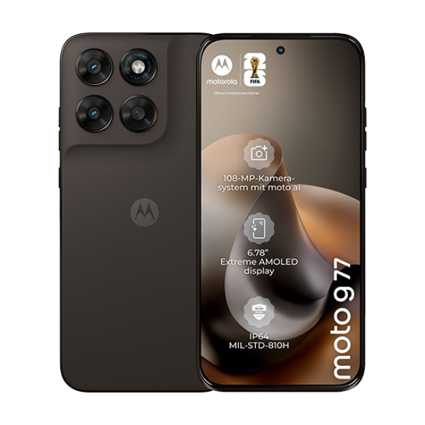 Motorola XT2621-4 Moto G77 5G Dual Sim 8GB RAM 256GB - Black Motorola XT2621-4 Moto G77 5G Dual Sim 8GB RAM 256GB - Black
