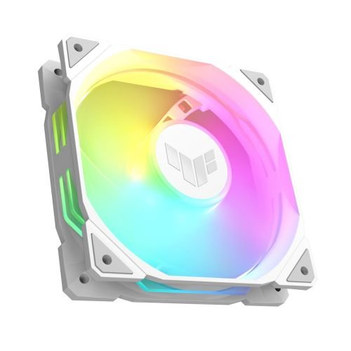 ASUS TUF GAMING TR120 ARGB REVERSE 1-pack White Computer case Air cooler 12 cm (90DA00D3-B09000)