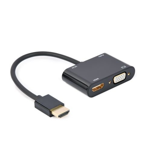 Gembird A-HDMIM-HDMIFVGAF-01 interface cards/adapter HDMI, VGA (A-HDMIM-HDMIFVGAF-01)
