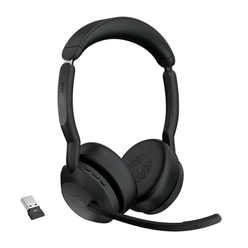 Jabra 25599-999  Headset/Headset Wireless Headband Office/Call Center Bluetooth Charging cradle Black (25599-999-999)