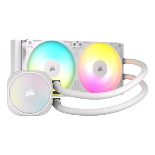 Corsair Nautilus 240 RS ARGB Liquid Processor All-in-one liquid cooler White 1 pc(s) (CW-9060094-WW)