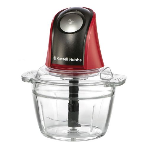 Russell Hobbs 27130-56 electric food chopper 0.5 L 200 W Black, Red, Transparent (27130-56)