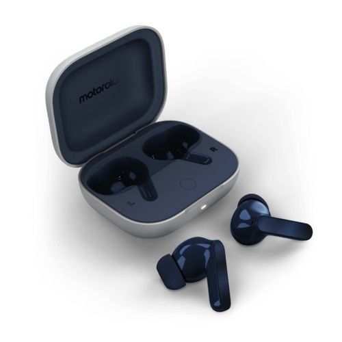 Motorola Moto Buds Headphones Wireless In-ear Calls/Music/Sport/Everyday Bluetooth Blue (PG38C05748)