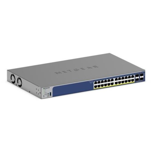NETGEAR 28-Port PoE Gigabit/10G Stackable Smart Switch (GS728TXP) (GS728TXP-300EUS)