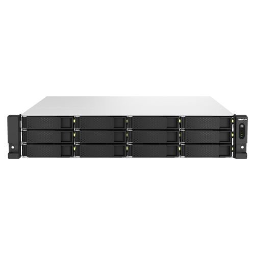 QNAP TS-h1887XU-RP NAS Rack (2U) Intel Xeon E E-2334 16 GB DDR4 QuTS hero Black, White (TS-h1887XU-RP-E2334-16G)