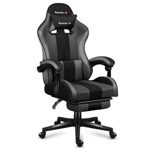 HUZARO FORCE 4.7 GREY MESH GAMING CHAIR (HZ-Force 4.7 Grey Mesh)