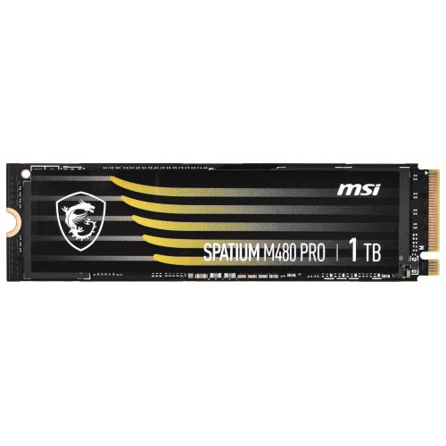 Dysk SSD MSI SPATIUM M480 Pro 1TB PCIe 4.0 NVMe M.2 2280 (S78-440L1G0-P83)