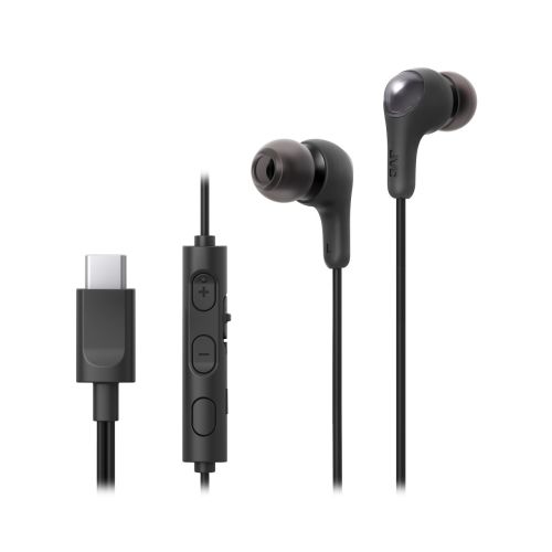 JVC HA-FR9UCBU - in-ear headphones, black (HA-FR9UCBU)