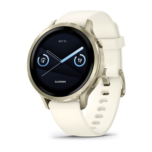 Garmin Venu 4 3.05 cm (1.2") AMOLED 41 mm Digital 390 x 390 pixels Touchscreen Gold Wi-Fi GPS (satellite) (010-03013-00)