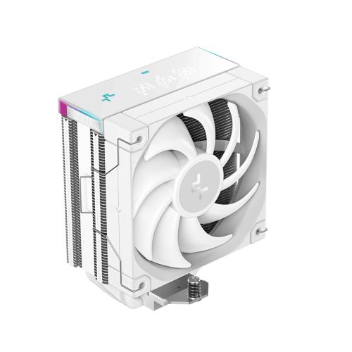 DeepCool AK400 Digital PRO WH Processor Air cooler 12 cm White 1 pc(s) (R-AK400-WHAPMN-G)