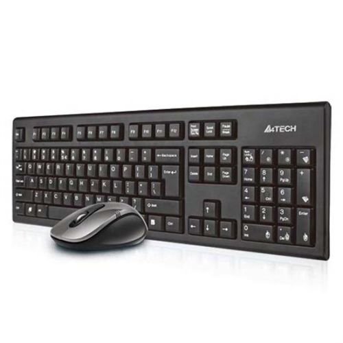 A4Tech 7100N desktop keyboard RF Wireless QWERTY English Black (A4TKLA41220)