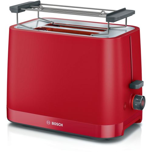 Bosch TAT3M124 toaster 2 slice(s) 950 W Red (TAT 3M124)