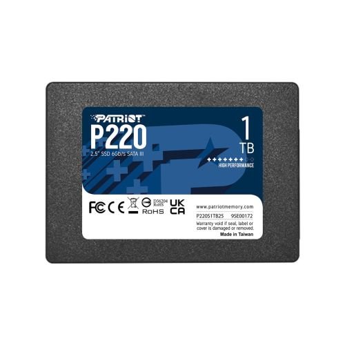 Patriot Memory P220 1TB 2.5" 1000 GB Serial ATA III (P220S1TB25)