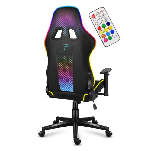 Huzaro Force 6.3 PC gaming chair Bucket (cradle) seat Black, Multicolour (HZ-Force 6.3 RGB Mesh)