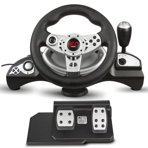 NanoRS RS700 Steering wheel NanoRS, PS4 / PS3 / XBOX ONE / XBOX360 / PC (X-INPUT / D-INPUT) / SWTICH / ANDROID 8IN, RS700 (RS700)